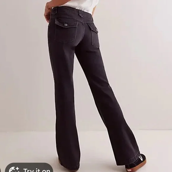 Free People Flora Low Rise Bootcut Jeans - Picture 2 of 6